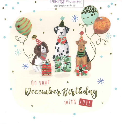 Picture of DECEMBER BIRTHDAY CARD